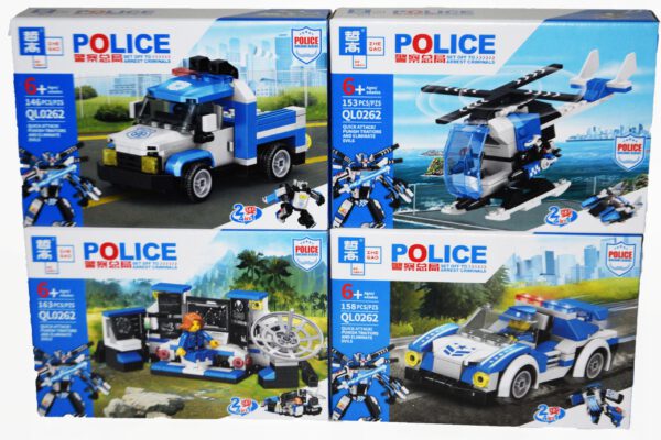 KLOCKI LEGO POLICJA 153 EL.